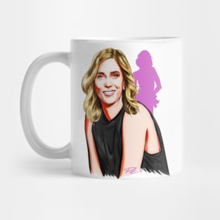 Kristen Wiig - An illustration by Paul Cemmick Mug